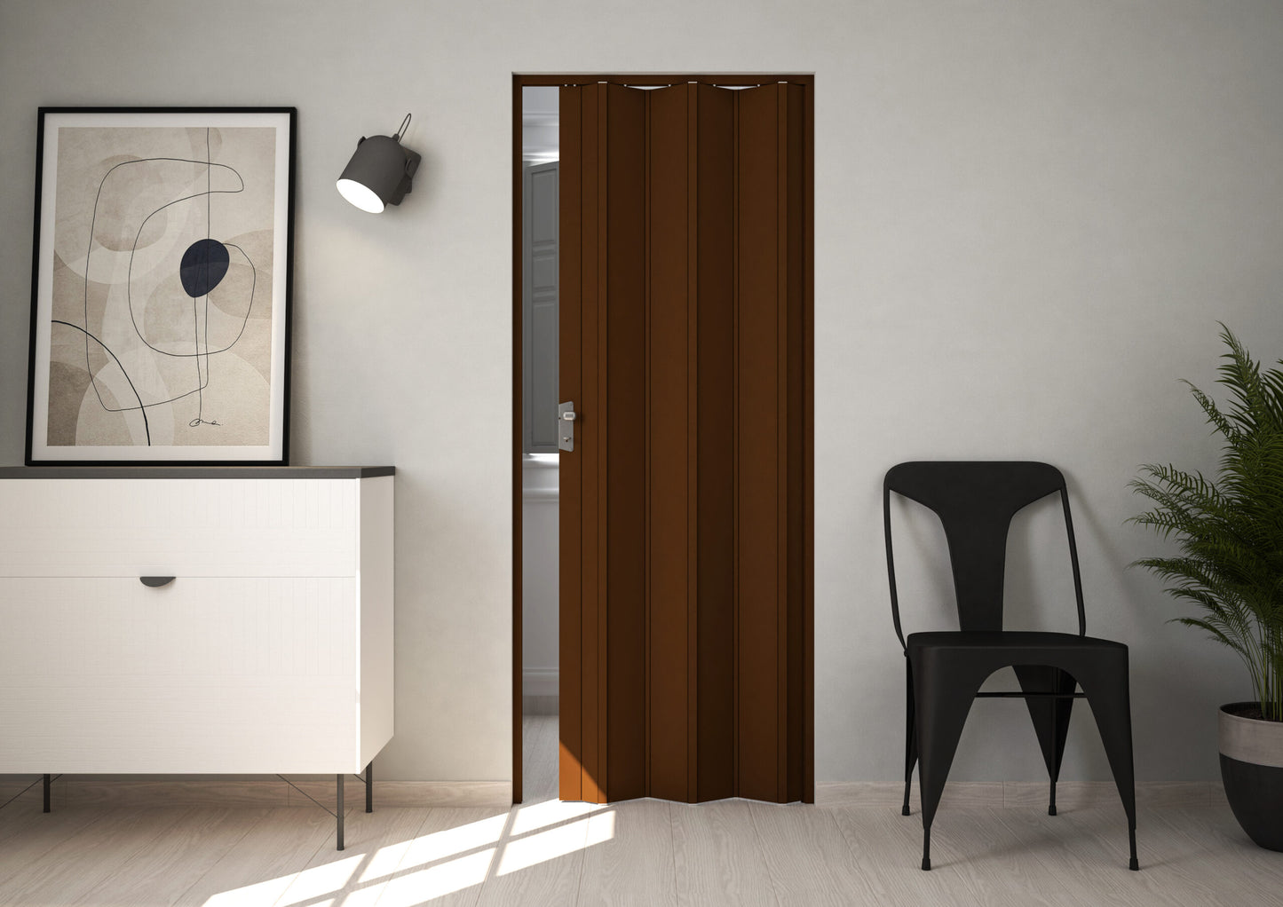 vouwdeuren modern zwart | zwarte aluminium vouwwand | minimalistische vouwdeuren | industriële vouwdeuren | vouwdeuren met slanke profielen
