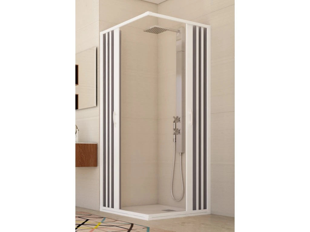 Douchewand FLEX Giove – 75x90x185 cm – Opklapbaar design