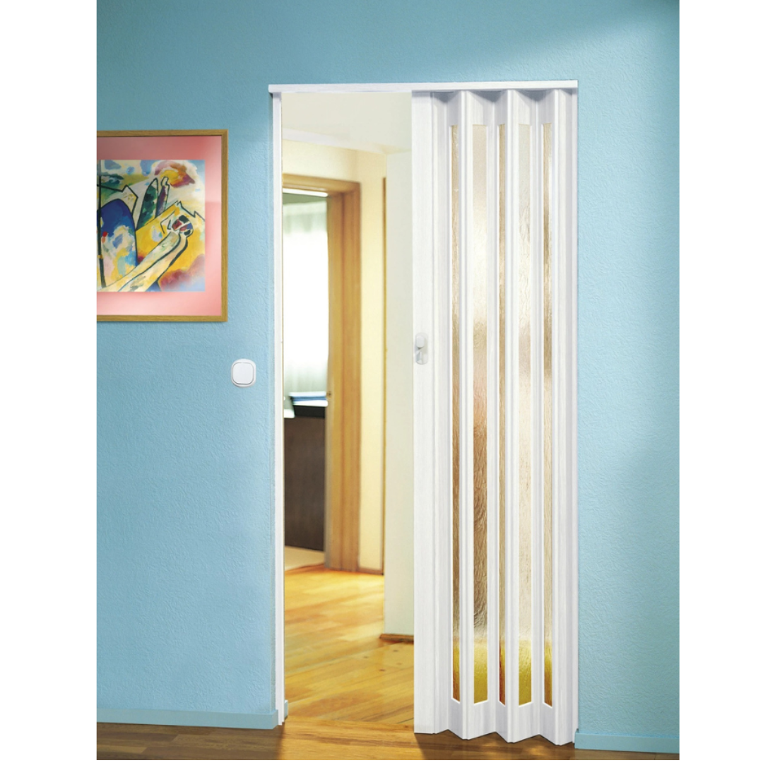 Marley Eurostar glas vouwdeur wit 83x205 cm