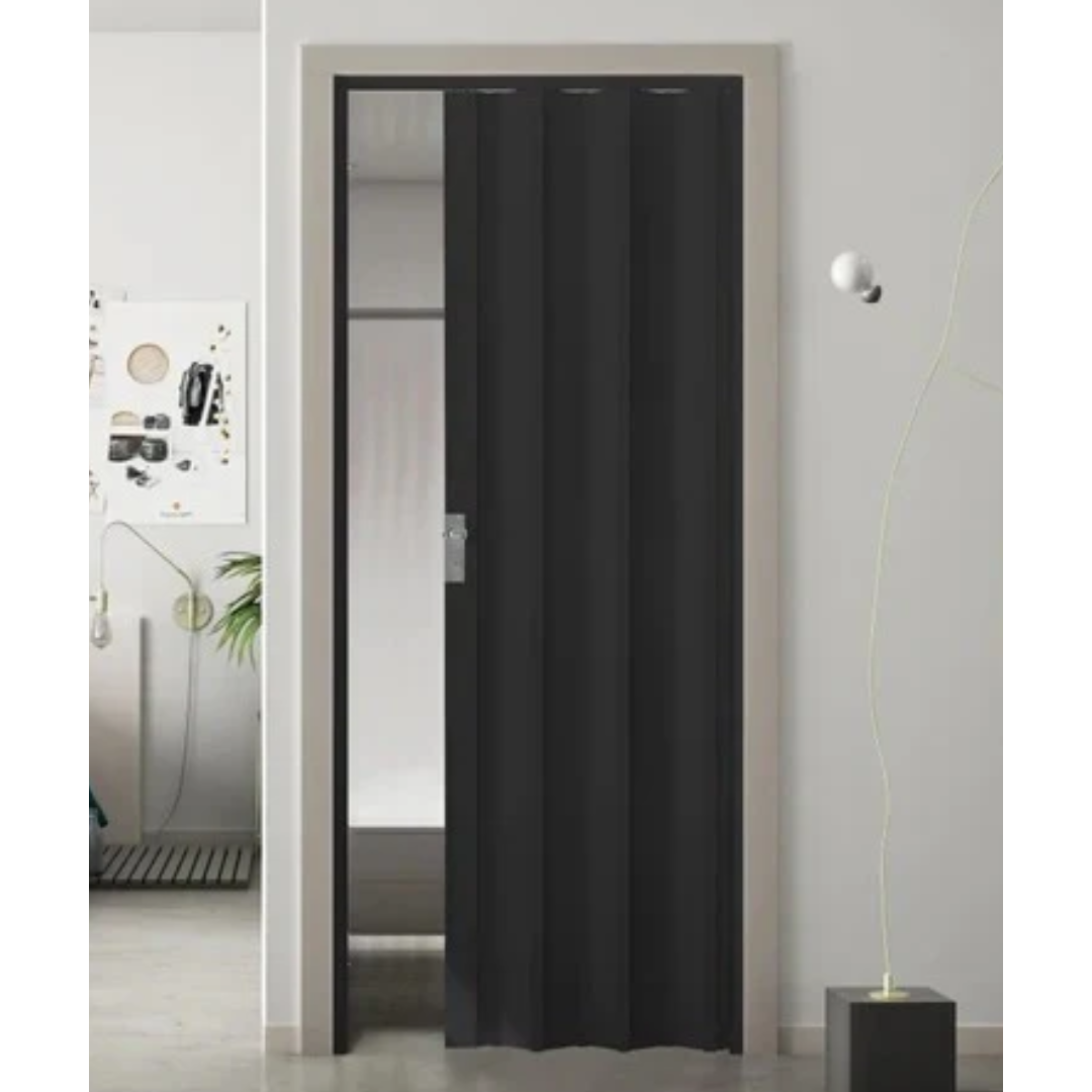 Fortesrl Maya vouwdeur zwart 83x214 cm