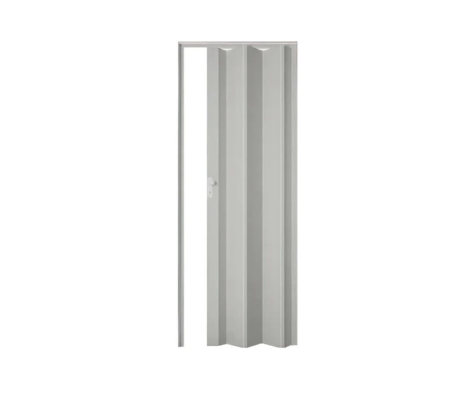 vouwdeur met houten panelen