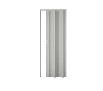 vouwdeur met houten panelen